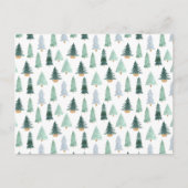 Postcard (10,8 x 14,2 cm) - Christmas Trees Briefkaart (Voorkant)