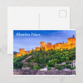 Postcard Alhambra Briefkaart (Voorkant / Achterkant)