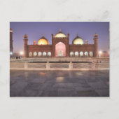 Postcard Badshahi Mosque in Lahore, Pakistan Briefkaart (Voorkant)