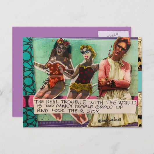 Postcard Briefkaart (Voorkant / Achterkant)