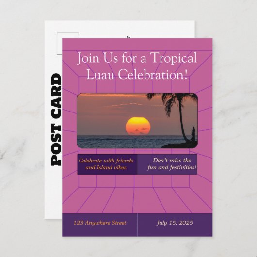 Postcard Briefkaart (Voorkant / Achterkant)