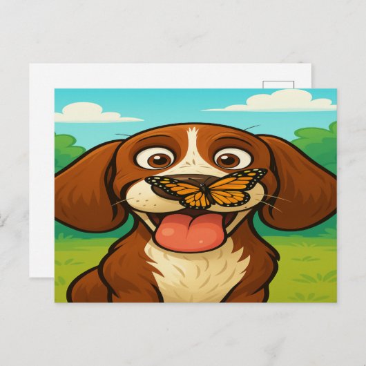 Postcard  briefkaart (Voorkant / Achterkant)