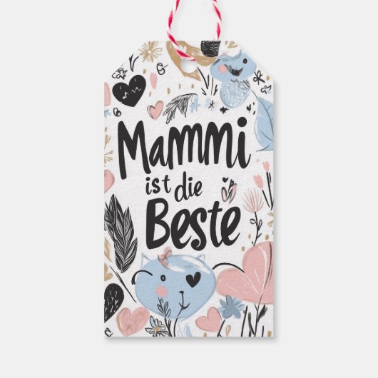 Postcard Cadeaulabel (Achterkant)