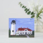 Postcard, Chatham Light by M. Laplante Briefkaart (Staand voorkant)