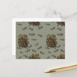 Postcard Ciervo con moños Briefkaart