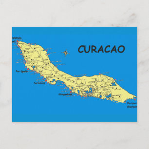 Postcard Curacao Island in the Sun Briefkaart