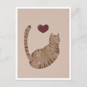 Postcard - Cute Cat Briefkaart (Voorkant)