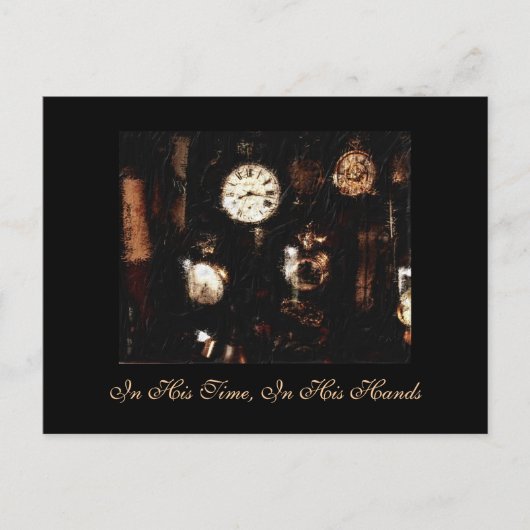 Postcard en Pocket Watch Collection Briefkaart (Voorkant)