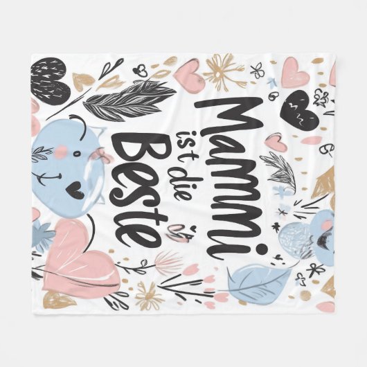 Postcard Fleece Deken (Voorkant (Horizontaal))