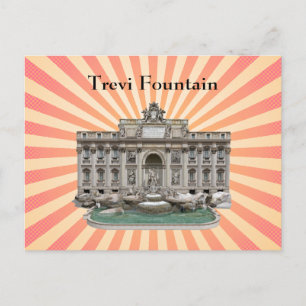 Postcard: Fontana di Trevi: Trevi Fountain Briefkaart