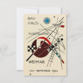 Postcard for the Bauhaus Exhibition by Kandinsky Bedankkaart (Voorkant)