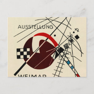 Postcard for the Bauhaus Exhibition by Kandinsky Briefkaart