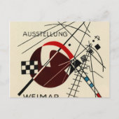Postcard for the Bauhaus Exhibition by Kandinsky Briefkaart (Voorkant)