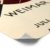 Postcard for the Bauhaus Exhibition by Kandinsky Poster (Hoek)