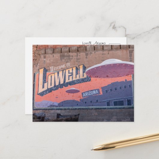 Postcard from Lowell, Arizona – Historic Route 66 Briefkaart (Voorkant / Achterkant in situ)