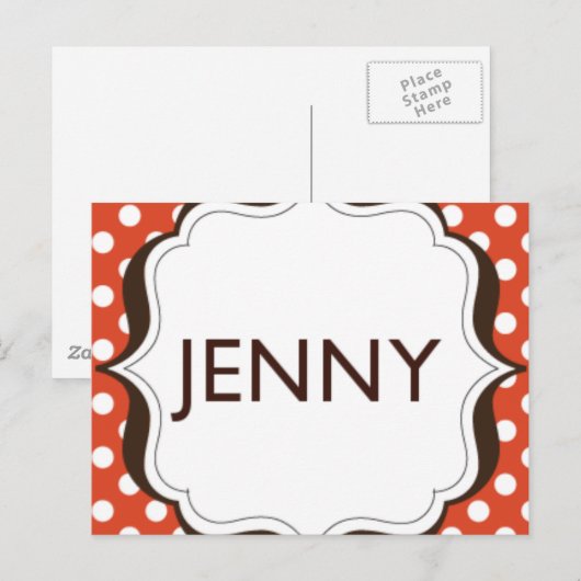 Postcard - full bleed briefkaart (Voorkant / Achterkant)