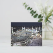 Postcard Grand Mosque, Mecca Saudi Arabia Briefkaart (Staand voorkant)
