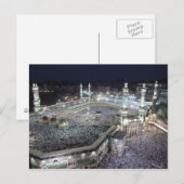 Postcard Grand Mosque, Mecca Saudi Arabia Briefkaart (Voorkant / Achterkant)