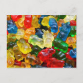postcard, gummy bears briefkaart (Voorkant)