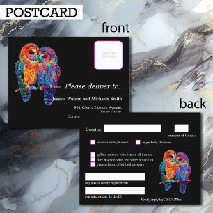 Postcard LGBTQ+ Lovely simple Budget Eternal Unity Briefkaart