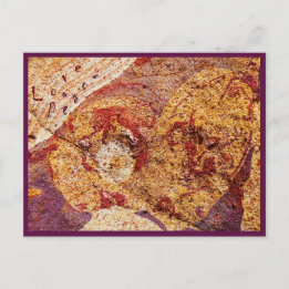 Postcard Love and Peace "Earth-Design" Briefkaart