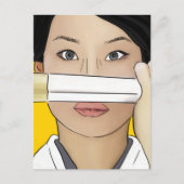Postcard Lucy Lu Kill Bill Briefkaart (Voorkant)