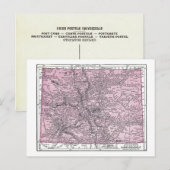 Postcard: Map of Colorado, 1921 Briefkaart (Voorkant / Achterkant)
