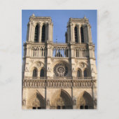 Postcard met Onze-Lieve-Vrouw van Parijs Briefkaart (Voorkant)