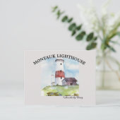 Postcard Montauk Lighthouse Briefkaart (Staand voorkant)