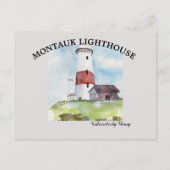 Postcard Montauk Lighthouse Briefkaart (Voorkant)