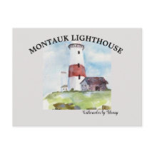 Postcard Montauk Lighthouse