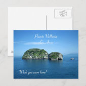 Postcard of Puerto Vallarta Los Arcos Briefkaart (Voorkant / Achterkant)