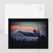 Postcard: Old Barn Briefkaart (Voorkant / Achterkant)