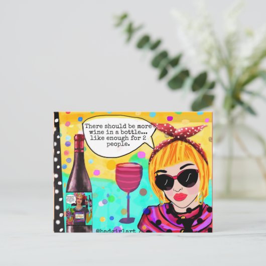 POSTCARD- POSTCARD BRIEFKAART (Staand voorkant)