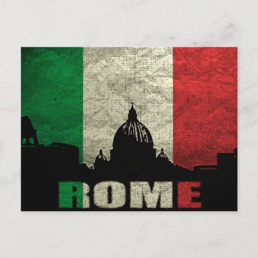 Postcard Rome Briefkaart (Voorkant)