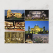 Postcard Rome Monumenten, Italy Briefkaart (Voorkant)