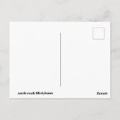 Postcard - Santorin in the Mediterranean Briefkaart (Achterkant)