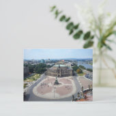 Postcard Semperoper in Dresden Germany Briefkaart (Staand voorkant)