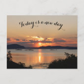 Postcard Soluppgång Briefkaart (Voorkant)