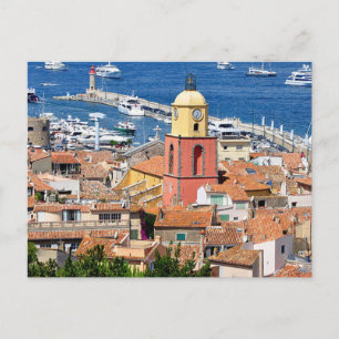Postcard St Tropez, Var, Frankrijk Briefkaart