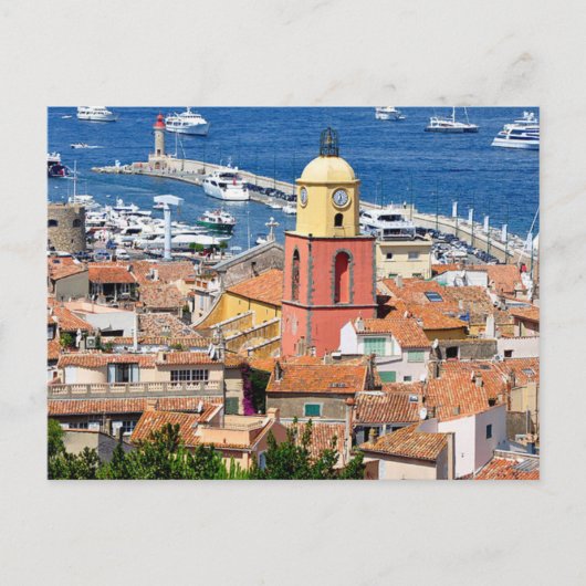 Postcard St Tropez, Var, Frankrijk Briefkaart (Voorkant)