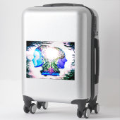 Postcard Sticker (Koffer)