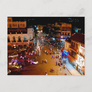 Postcard The Busy Hanoi Streets, Vietnam Briefkaart