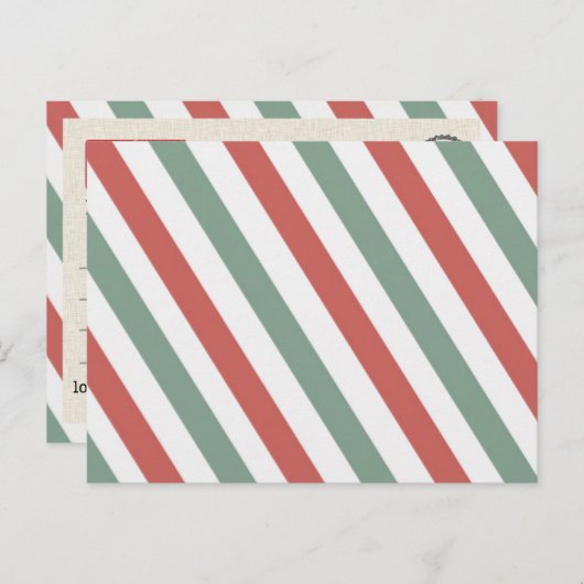 Postcard to Santa Claus Briefkaart (Voorkant / Achterkant)