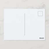  POSTCARD Two Cats at the Window Serene Flowers Briefkaart (Achterkant)