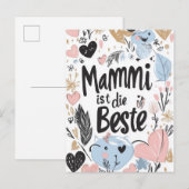 Postcard Uitnodiging Briefkaart (Voorkant / Achterkant)