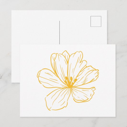 Postcard - Under the Tropical Sun. Briefkaart (Voorkant / Achterkant)