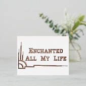 POSTCARD w ENVELOPE studio miiri Folie Feestdagen Briefkaart (Staand Voorkant)