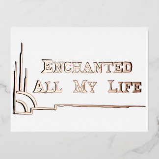 POSTCARD w ENVELOPE studio miiri Folie Feestdagen Briefkaart