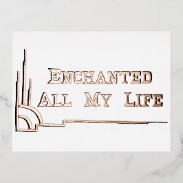 POSTCARD w ENVELOPE studio miiri Folie Feestdagen Briefkaart